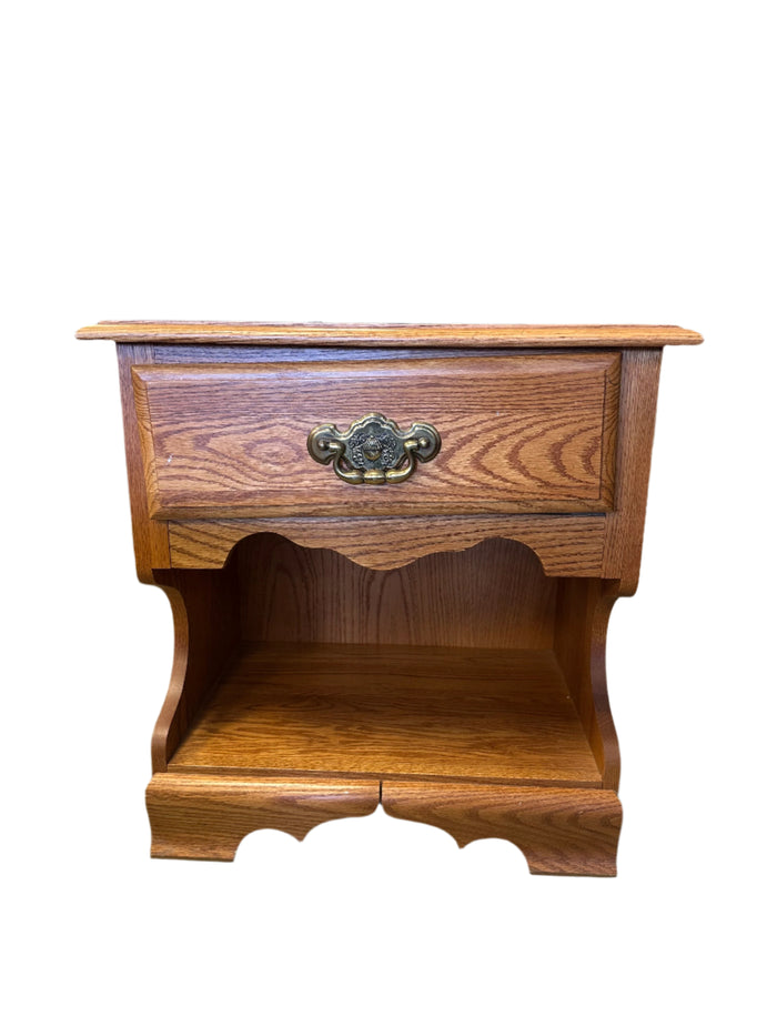 Wooden side table