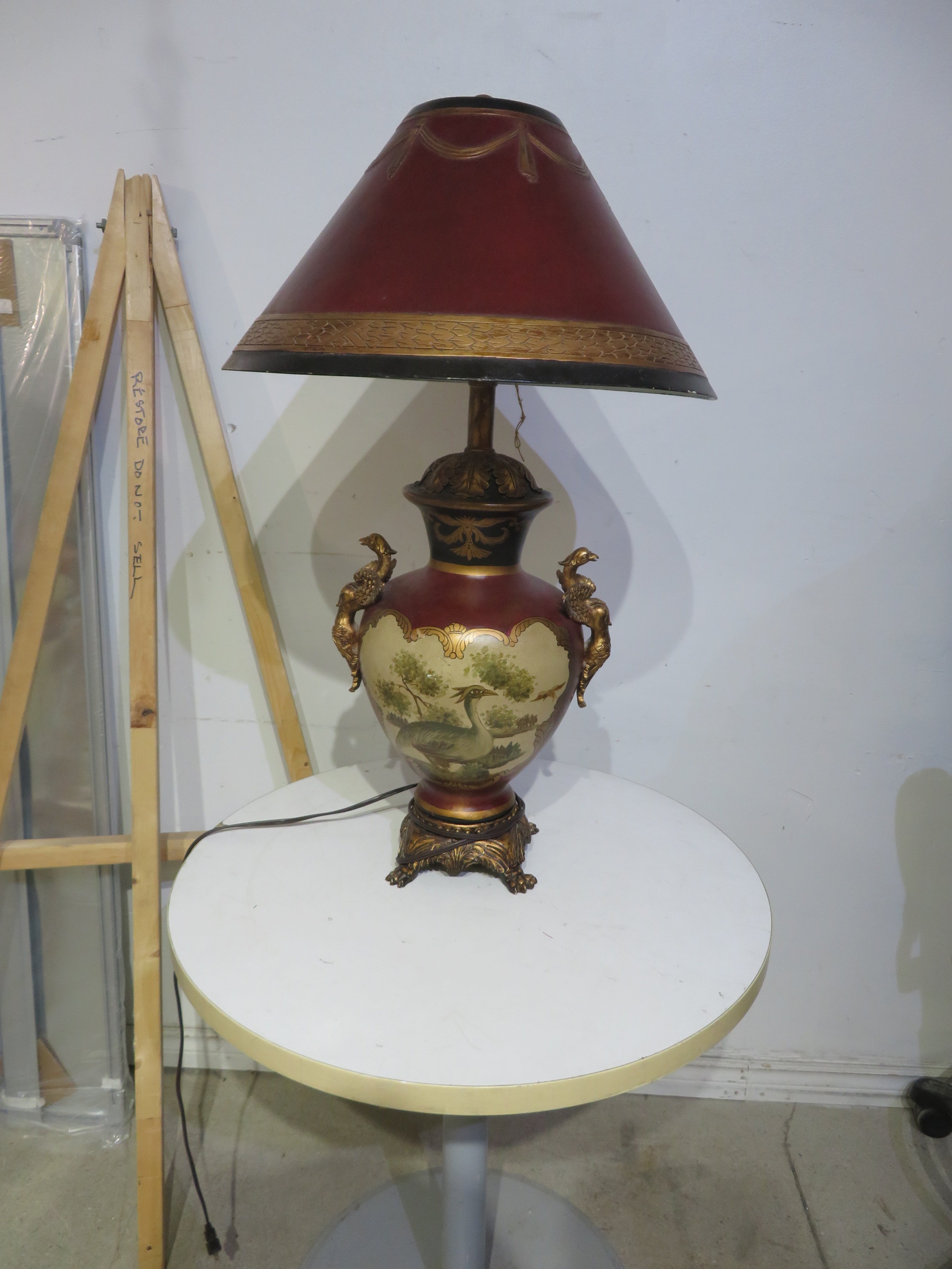 Vintage Japanese Satsuma-style table lamp – Habitat ReStore GTA