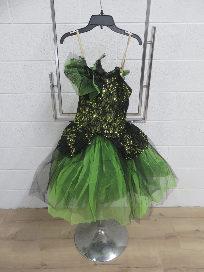 "Curtain Call" Tutu Style Costume - Green