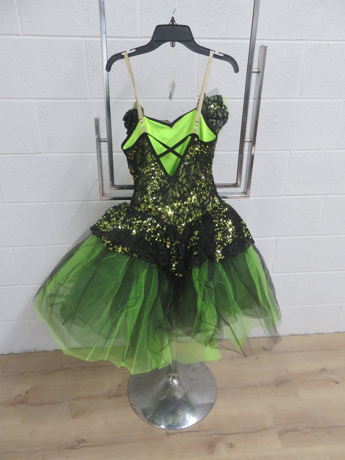"Curtain Call" Tutu Style Costume - Green
