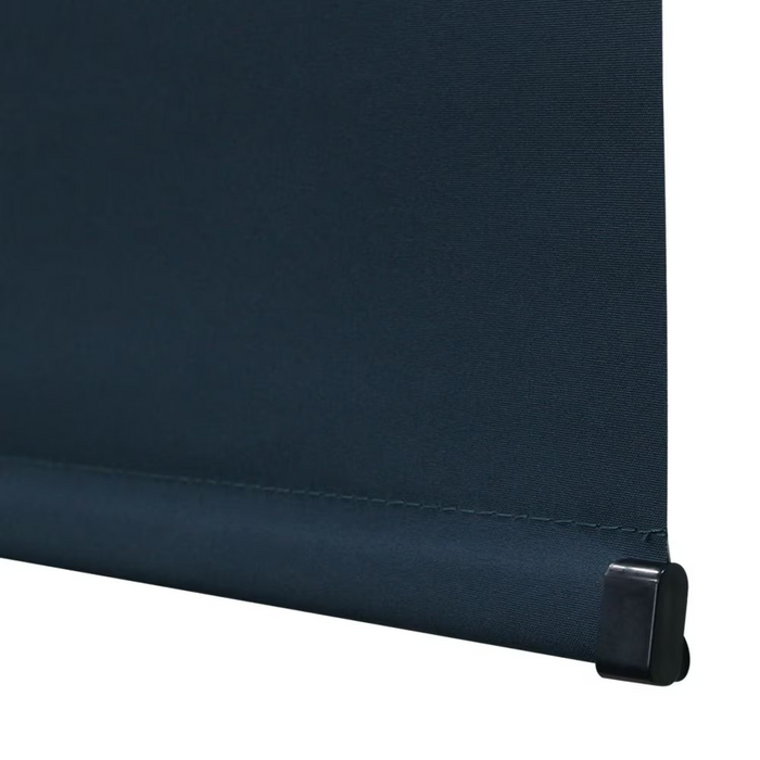 72-72 inch Cordless Fabric Roller Shade Blackout in Dark Blue