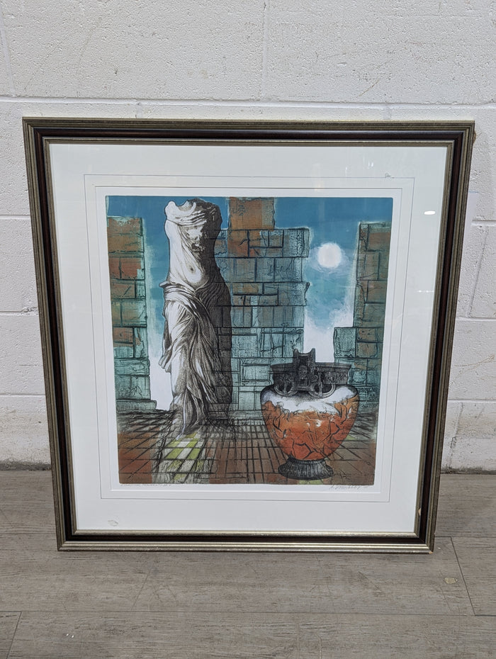Classical Fragments III Framed Artwork