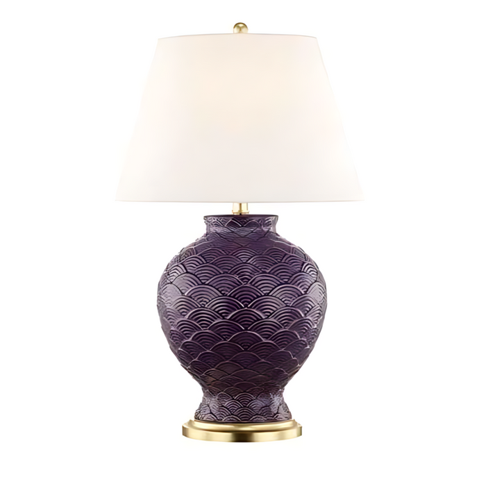 Mitzi 1 Light Table Lamp- Purple