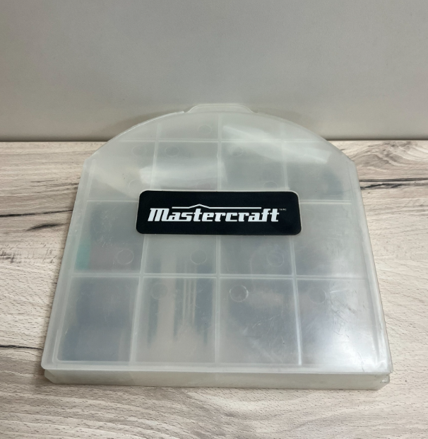 Mastercraft Multi-Purpose Rotary Tool Accessory Bit Set with Storage Case