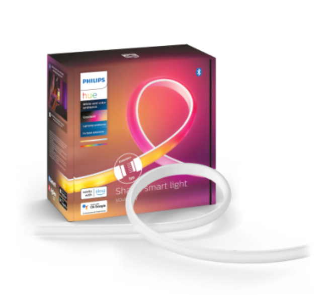 Philips HUE White and Color Ambiance Gradient Light strip Extension