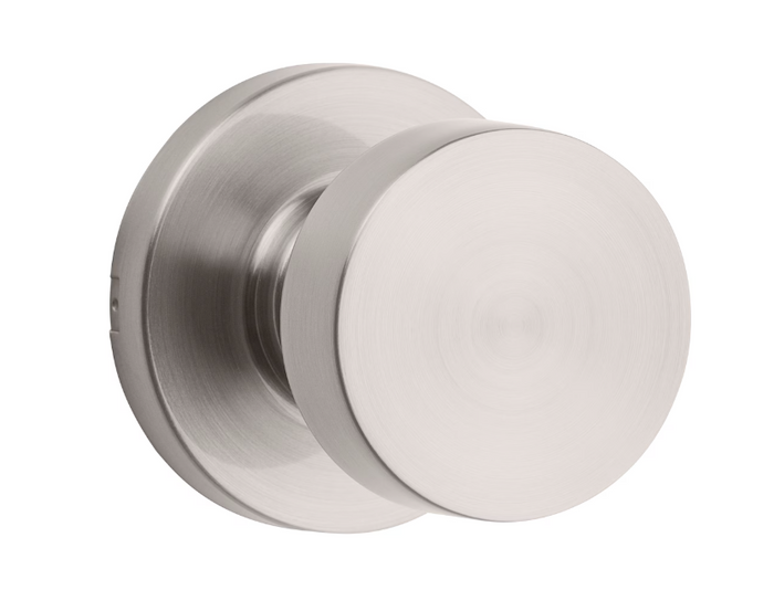 Weiser Prague x Cambie Knob Lower Half Satin Nickel LoweExterior Door Handle Set/Entry Door Knob