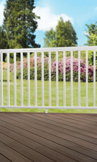 Veranda 39.25 In. Classic Composite Baluster Kit (14 Pack) - Square - White