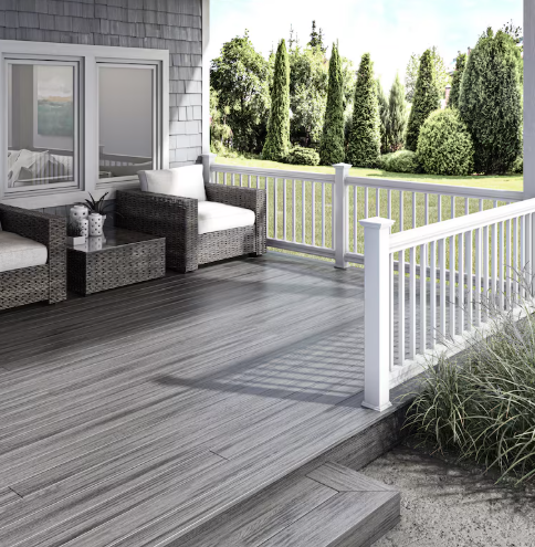 Veranda 39.25 In. Classic Composite Baluster Kit (14 Pack) - Square - White