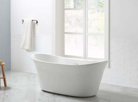Ove Decors Riley 60-inch Freestanding Tub