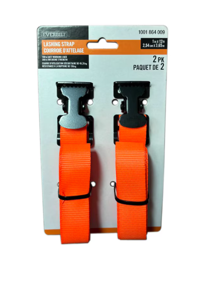 Everbilt 1in x 12ft lashing strap