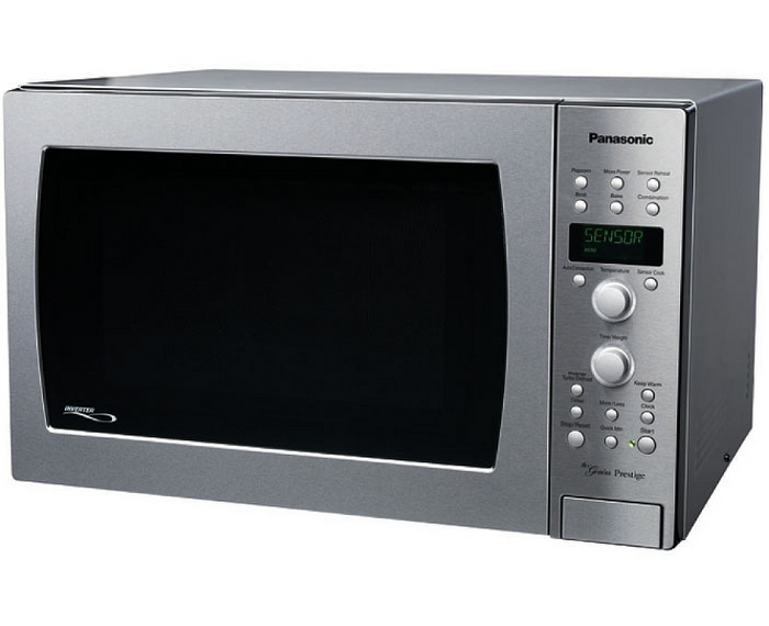 Panasonic Countertop Microwave, 1.5 cu. ft. Capacity, 1100W Watts, Convection, Stainless Steel