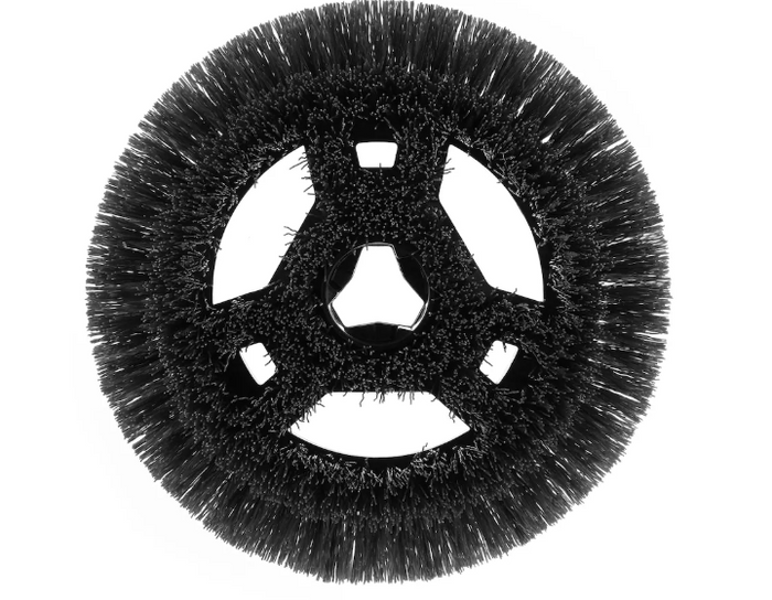 RYOBI 9 in. VORTEX Hard Bristle Brush Accessory for RYOBI Scrubber Tools