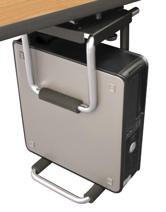 Track Mounted Heavy Duty CPU Holder