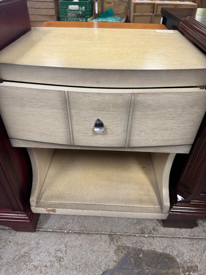 19.5"W Wooden Side Table