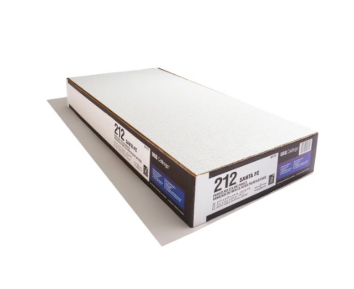 USG/CGC Ceilings 2 ft. x 4 ft. Santa Fe Lay-in Ceiling Panels 12pcs