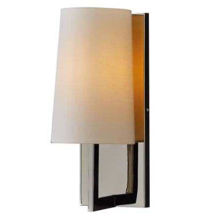 Wall Sconce in Polished Nickel Finish