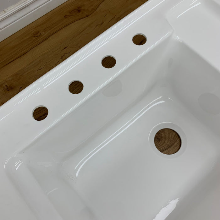 Foremost White 31-inch Acrylic Laundry Sink LS-0024-W