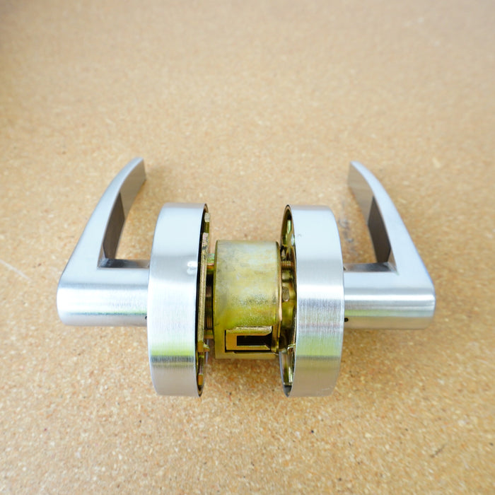 LH5301 Cylindrical Commercial Levers for Passage Doors in Satin Chrome