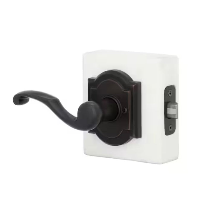 Baldwin Prestige Madrina Passage Door Lever Set in Venetian Bronze 352MDL