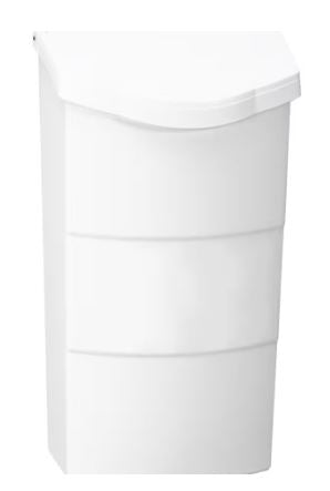 PRO-DF Economic Vertical Wall Mount Mailbox - White