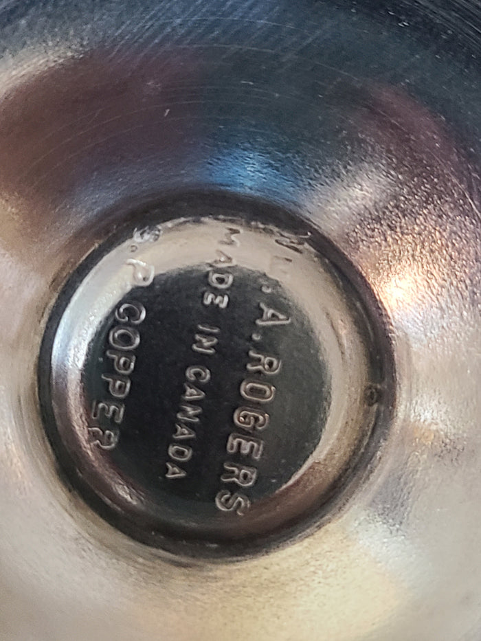 WM. A. Rogers S.P. Copper Goblets - Set of 2