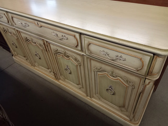 71.5"W Antique 5-Drawer Dresser