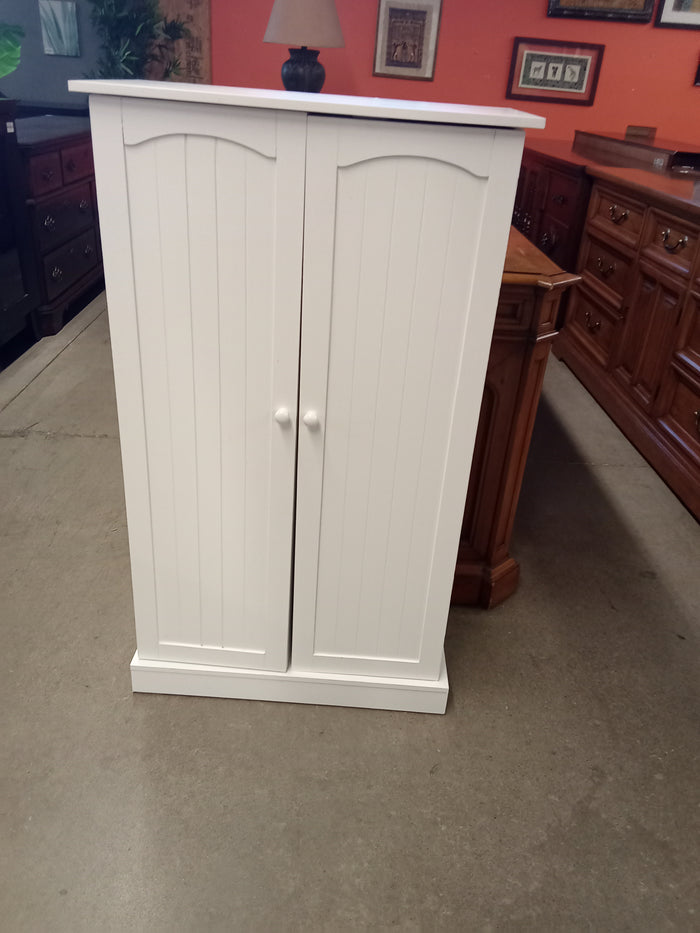 24"W White Storage Cabinet