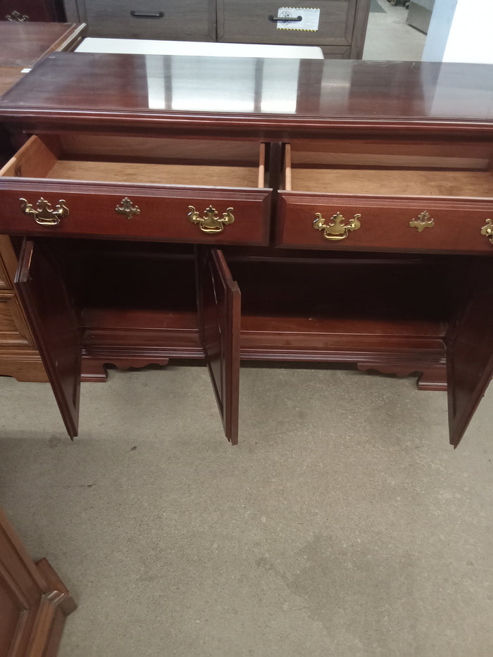 50"W Wooden Antique Sideboard