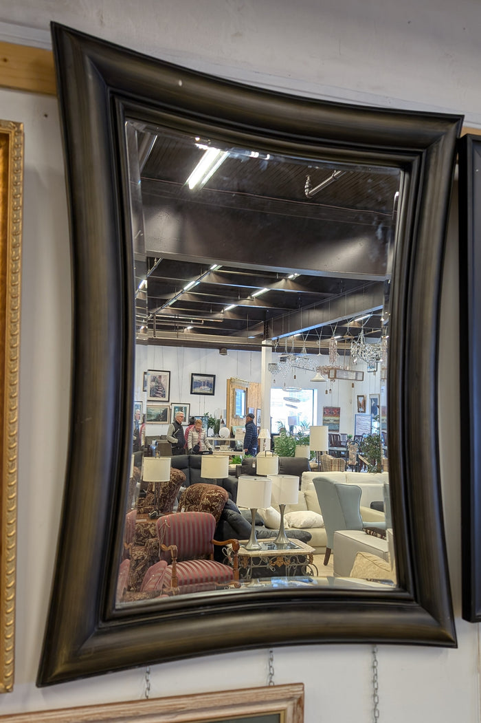 Alice Brushed Beveled Mirror