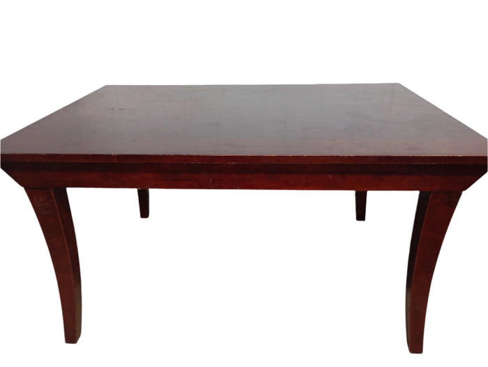 Reddish-Brown Rectangular dining Table