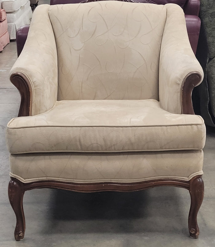 Cream-colored Accent Chair