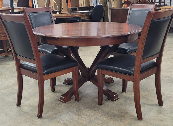 Round Wooden Dining Set