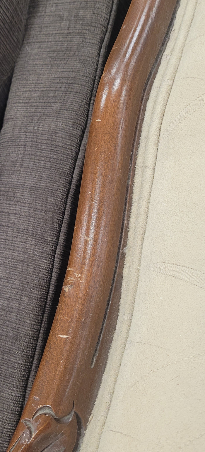Cream-Colored Loveseat
