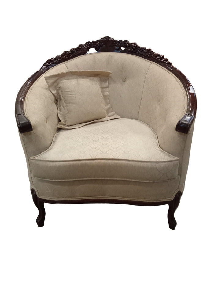 36"W French Provincial Style Armchair