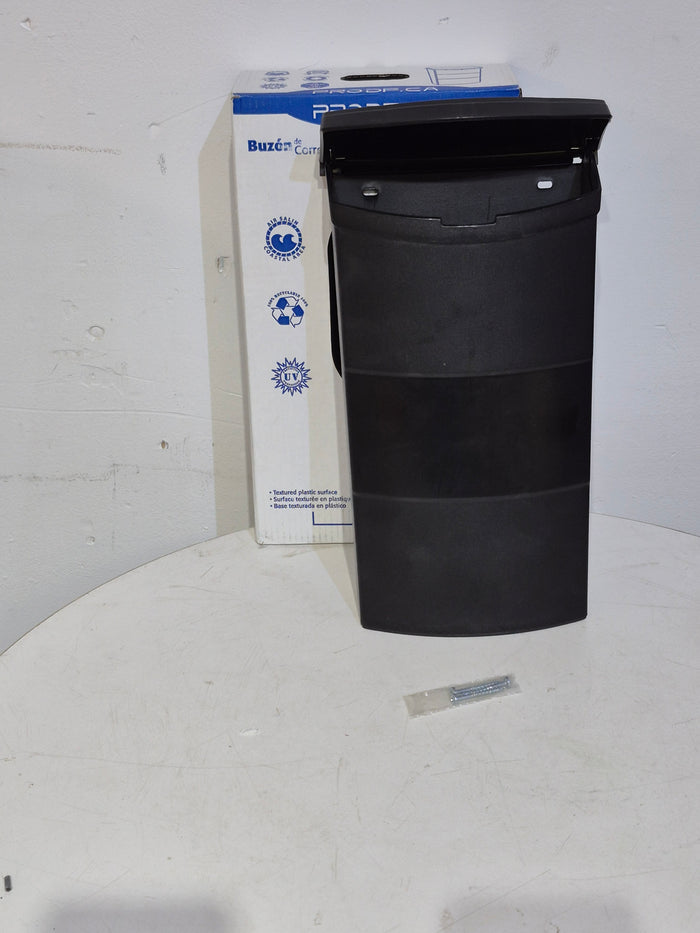 PRO-DF Economic Vertical Wall Mount Mailbox - Black