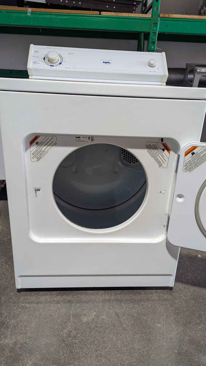 29"W White Inglis Electric Dryer