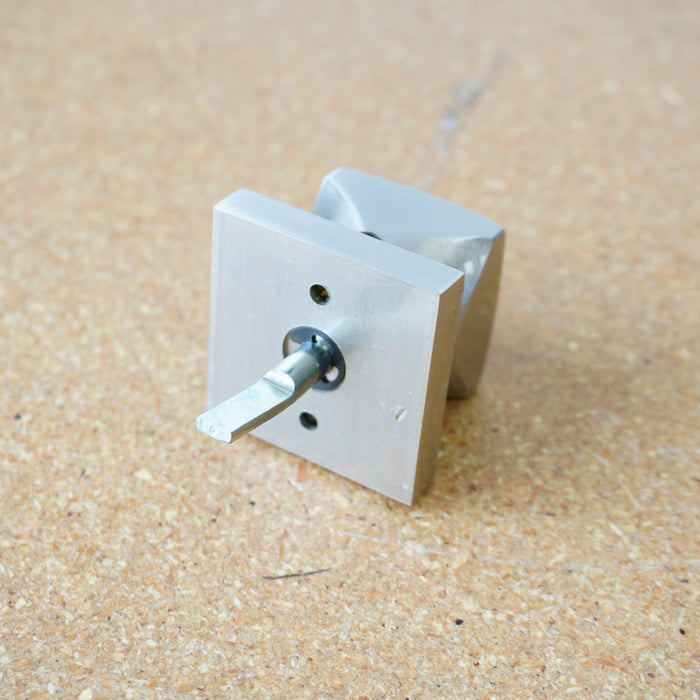 Sargent 41mm Square Thumb Turn in Satin Nickel 8000TTSR