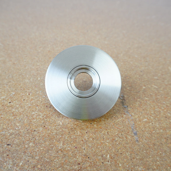 Sargent Rose 65mm Oval Backplate in Satin Nickel 8000TTMUS15