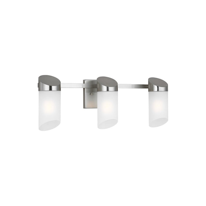Silas 24-inch 3-Light Vanity Light in Brushed Nickel