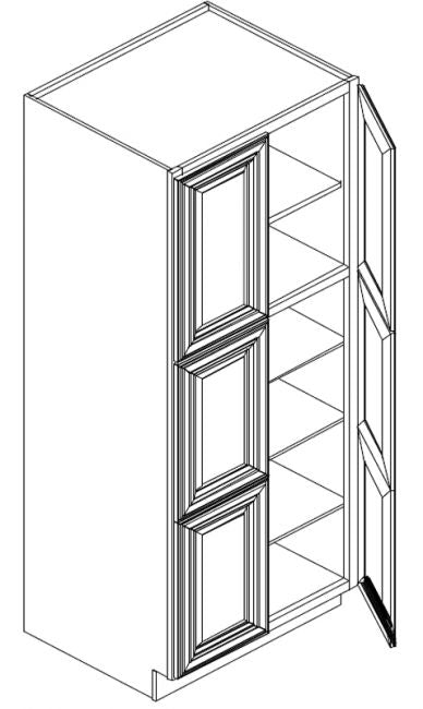 Beech Espresso Double Pantry