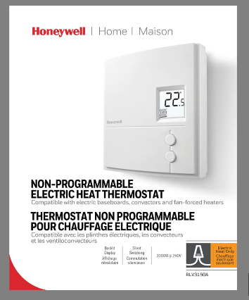 Honeywell Digital Non-Programmable Thermostat