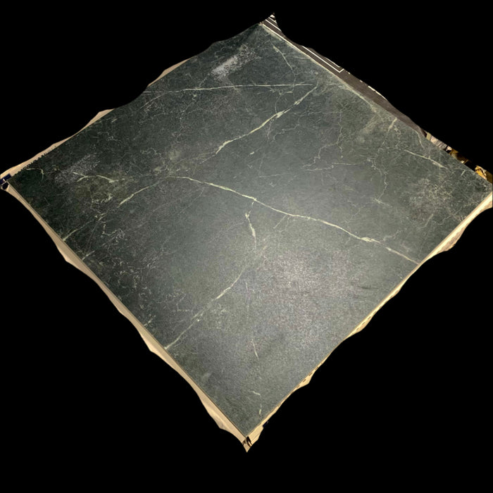 24x24-Inch Black Marble-Look Porcelain Tile – 4pcs per box