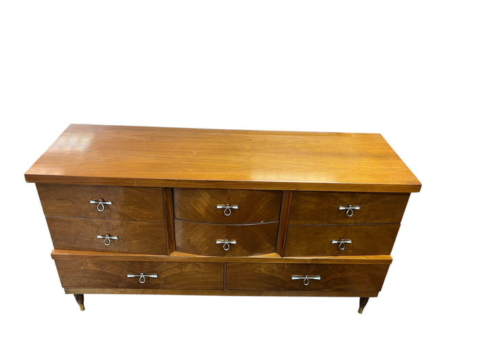 Mid-Century 8-Drawer Dresser