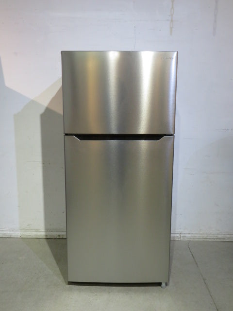 Insignia Stainless Steel Top Freezer Refrigerator