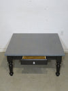 Grey Refinished Wooden Coffee Table