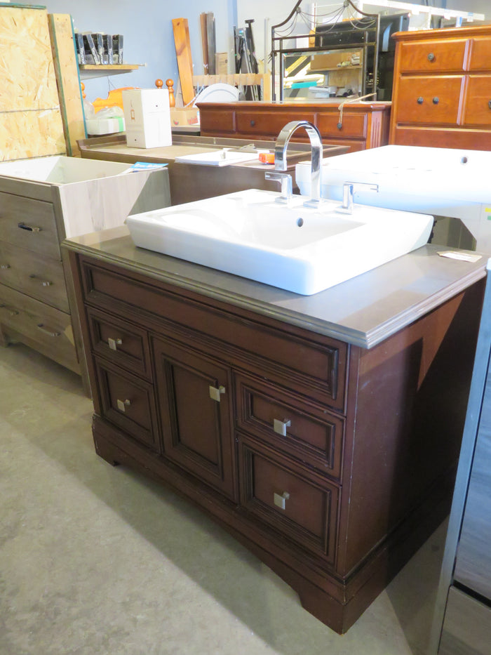 Brown Bathroom Vanity