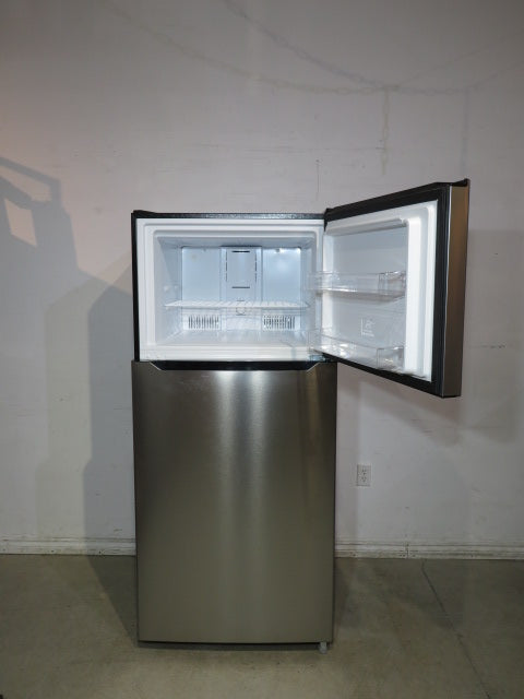 Insignia Stainless Steel Top Freezer Refrigerator