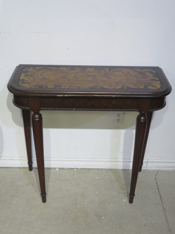 Console Table w/ Glass top