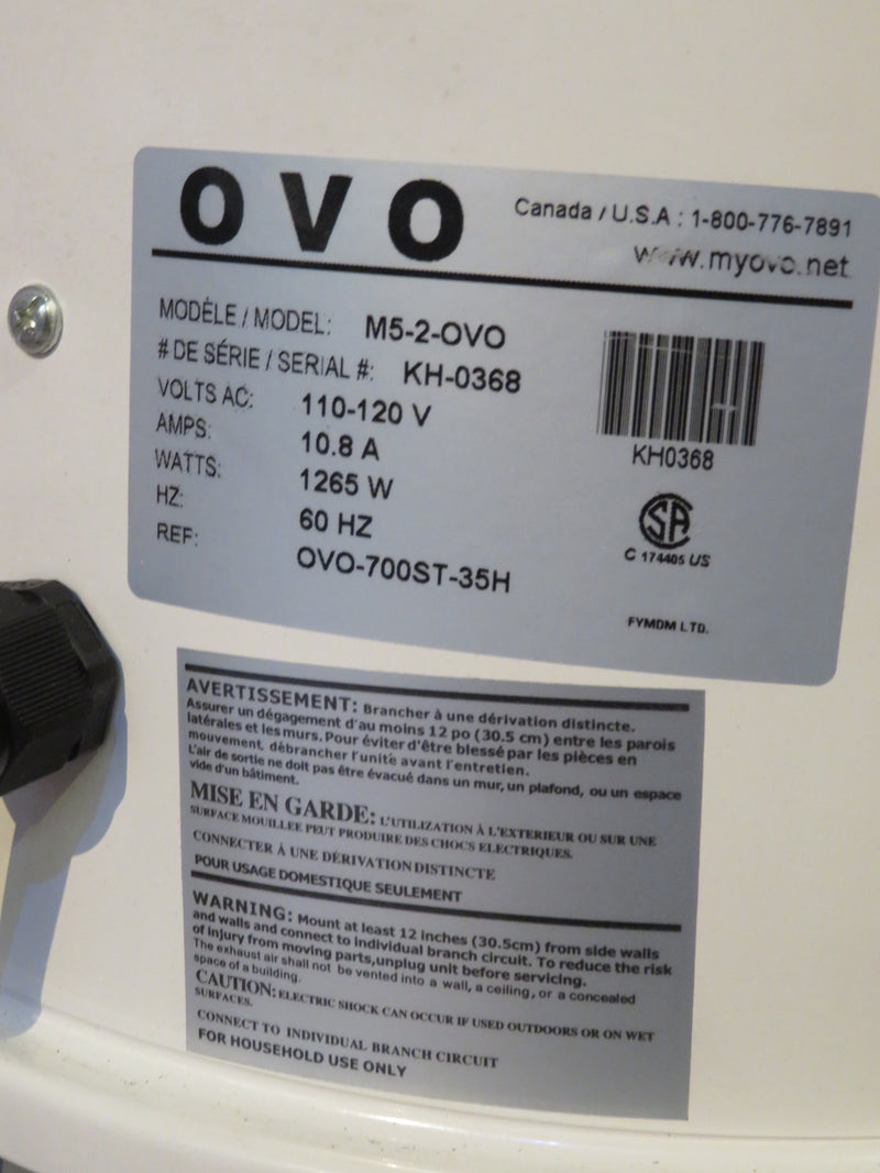 OVO Central Vacuum (Vacuum Canister Only)