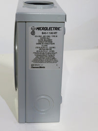 Overhead Meter Socket  Shallow 100 A-600 V with 1-1/4 in. hub